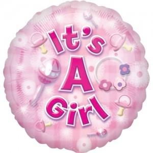 Its A Girl Balloon